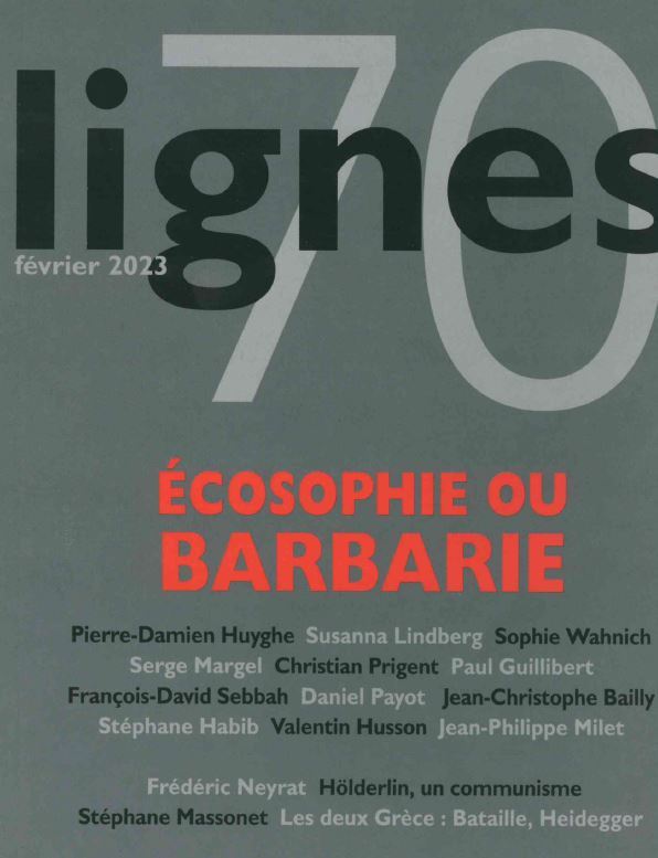 Revue Lignes N°70