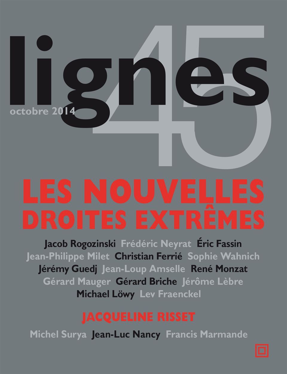 Revue Lignes N°45