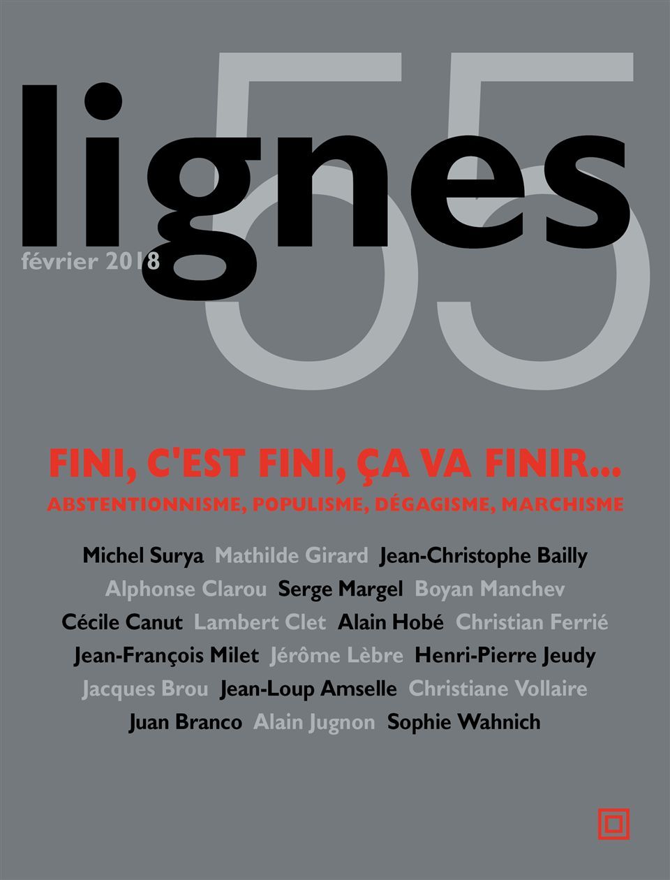 Revue lignes n°55