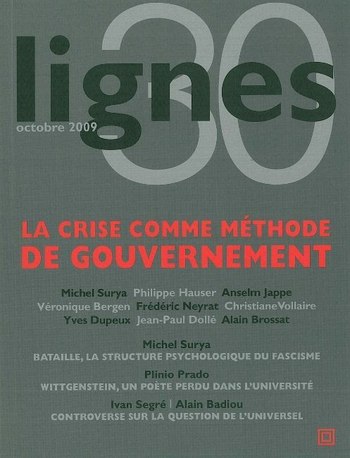 Revue Lignes N°30
