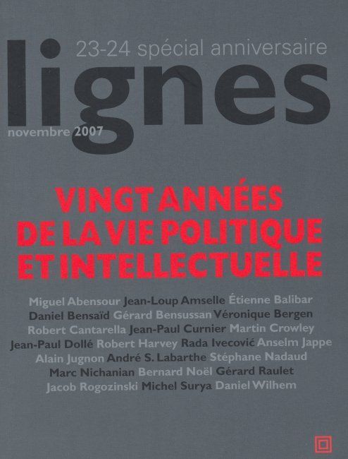 Revue Lignes N°23-24
