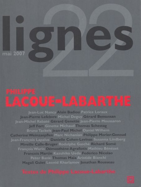 Revue Lignes N°22