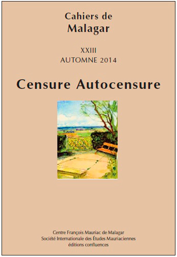 CAHIERS DE MALAGAR XXIII AUTOMNE 2014