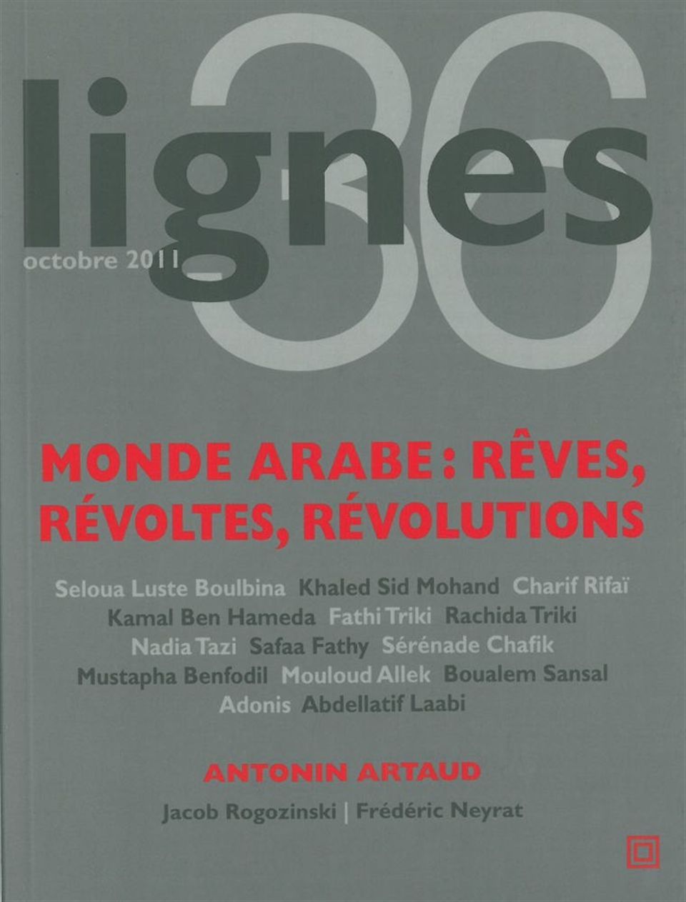 Revue Lignes N°36