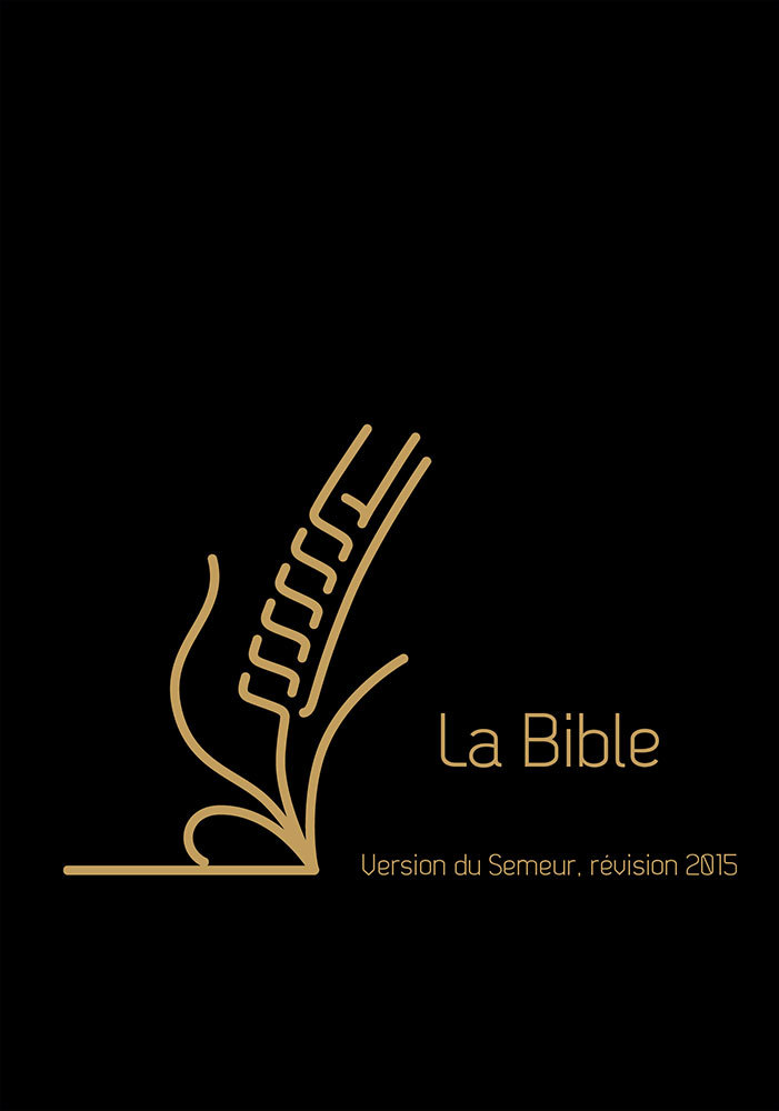 Bible du Semeur 2015, poche, cuir avec zip