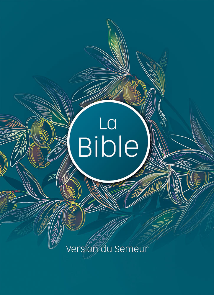 Bible du Semeur 2015, olivier, avec tranche blanche