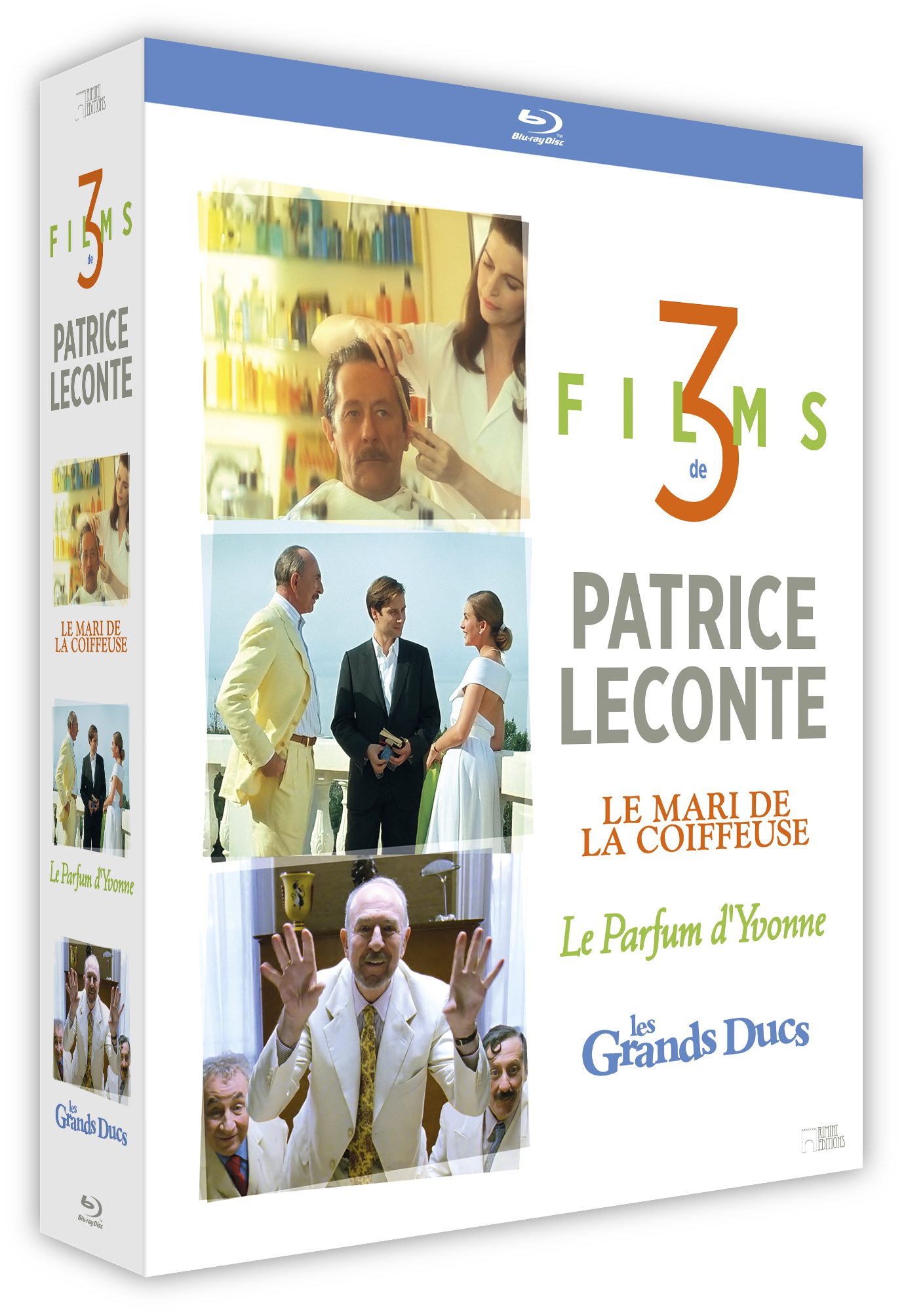 3 FILMS DE PATRICE LECONTE - 3 BLU-RAY