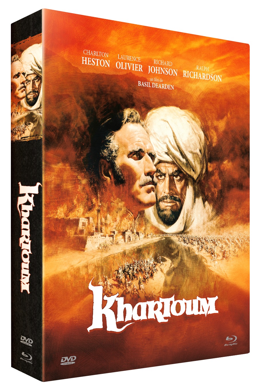KHARTOUM - COMBO BRD + DVD + LIVRE 100 PAGES