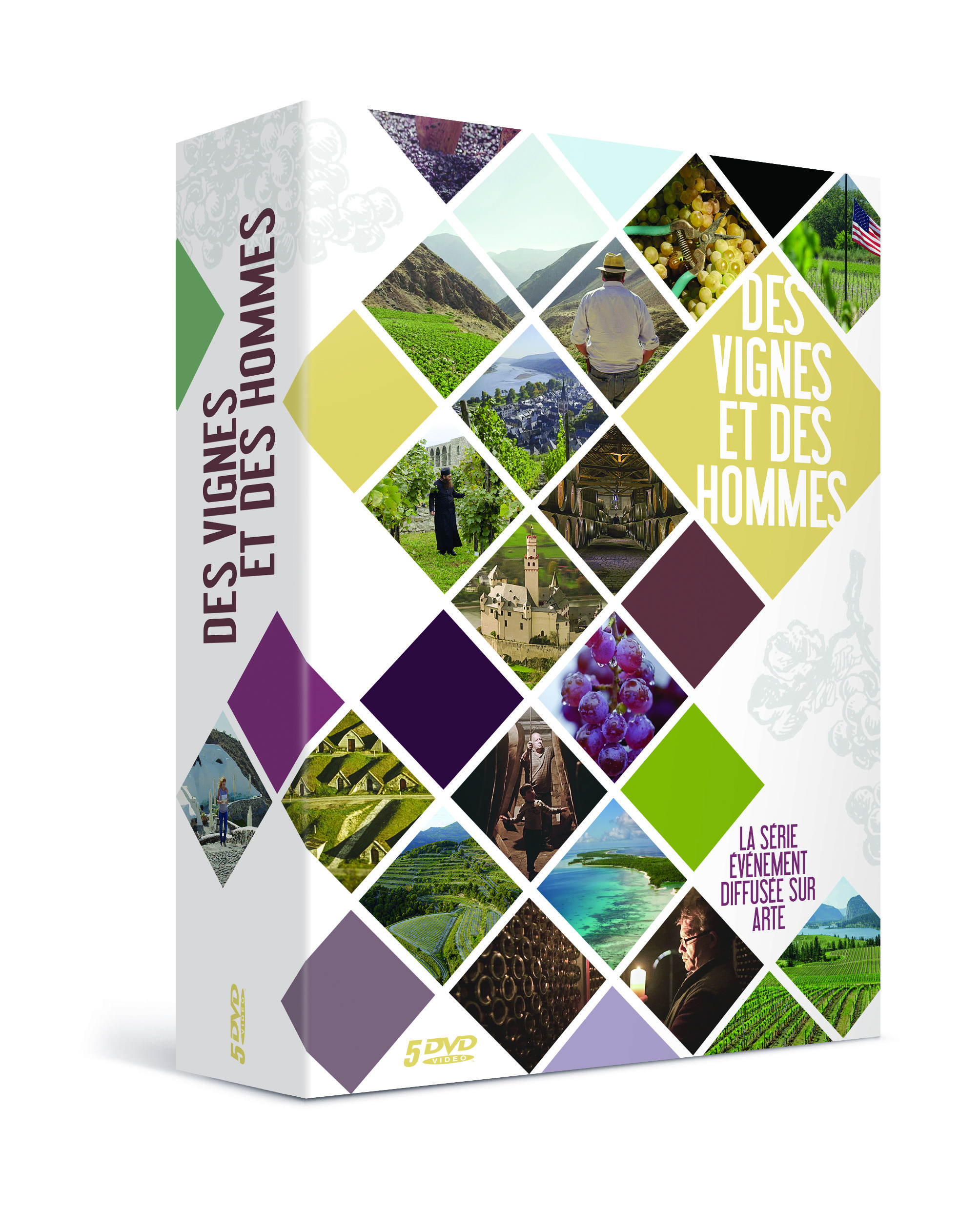 DES VIGNES ET DES HOMMES - 5 DVD