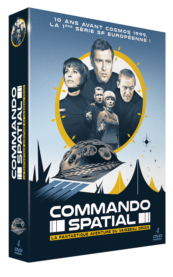COMMANDO SPATIAL - 4 DVD