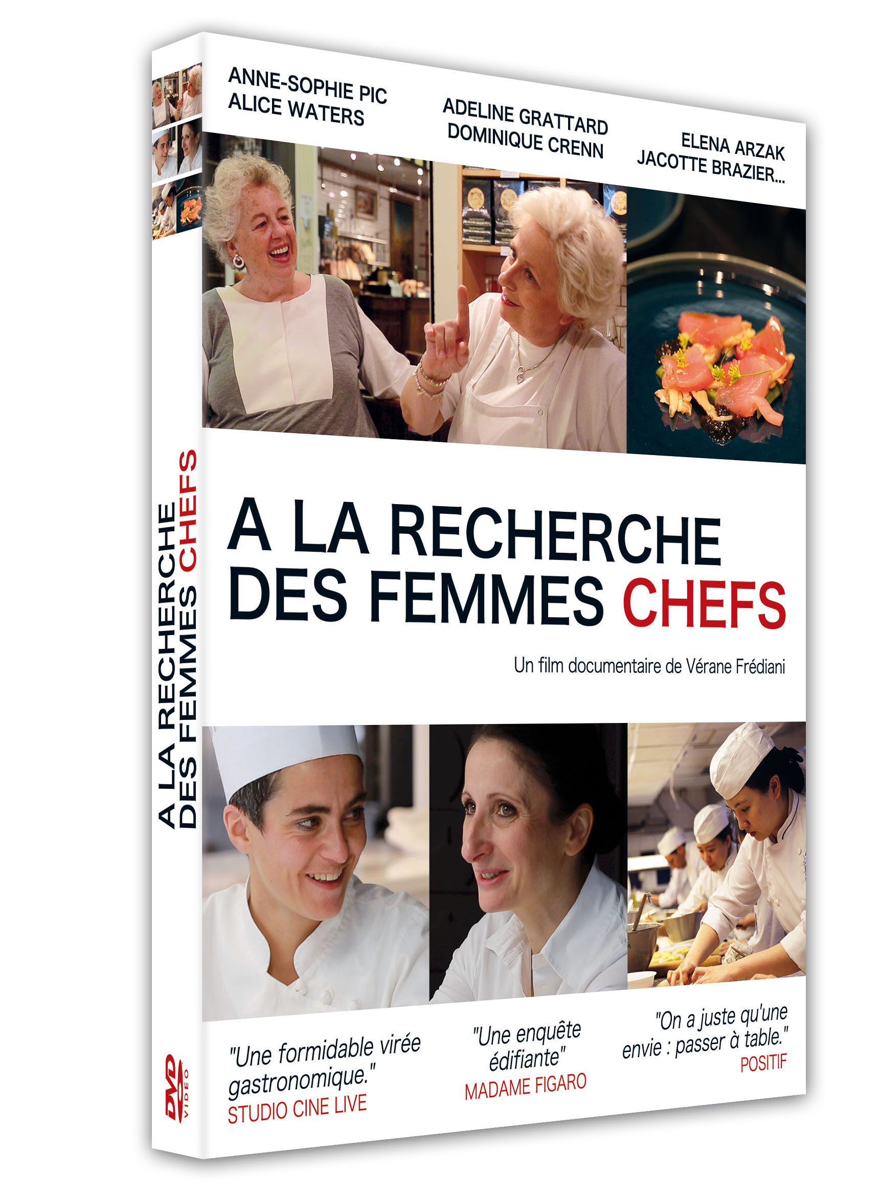 A LA RECHERCHE DES FEMMES CHEFS - DVD