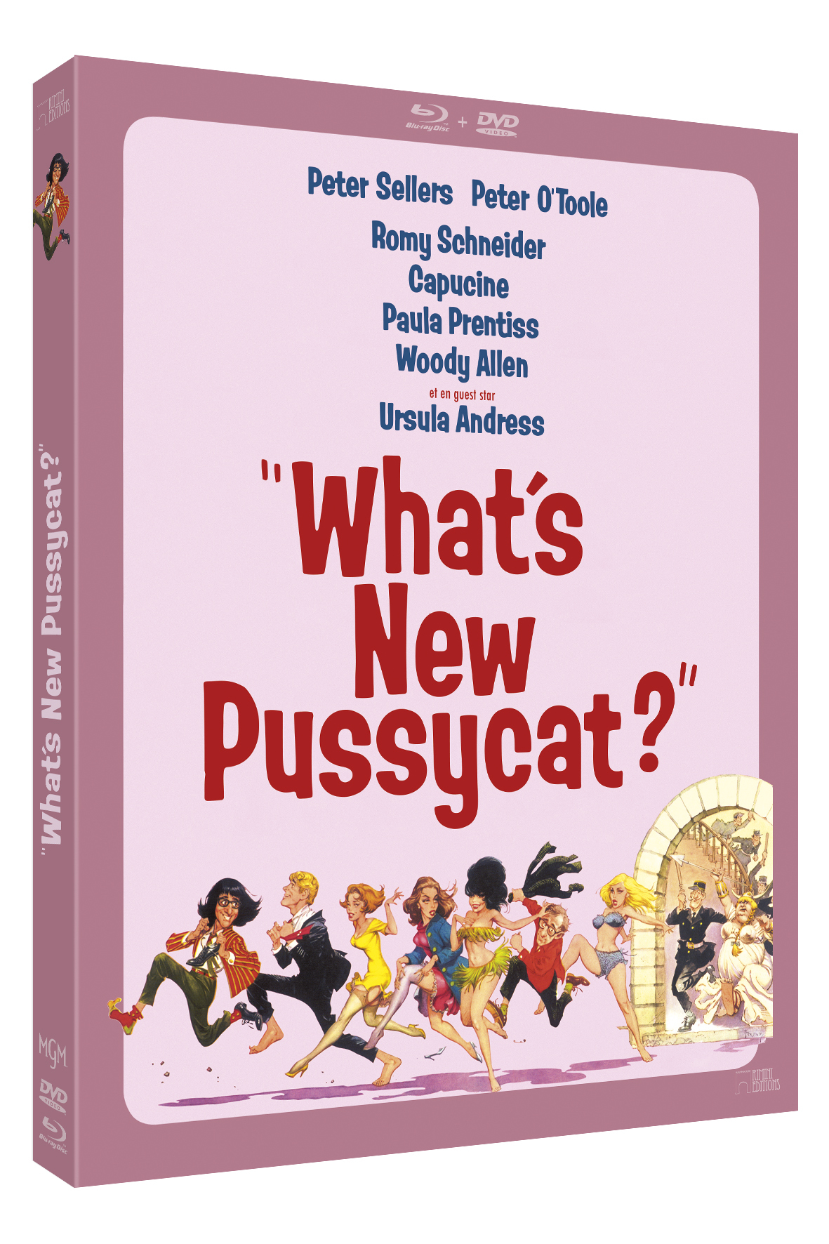 WHAT'S NEW PUSSYCAT ? - COMBO DVD + BLU-RAY