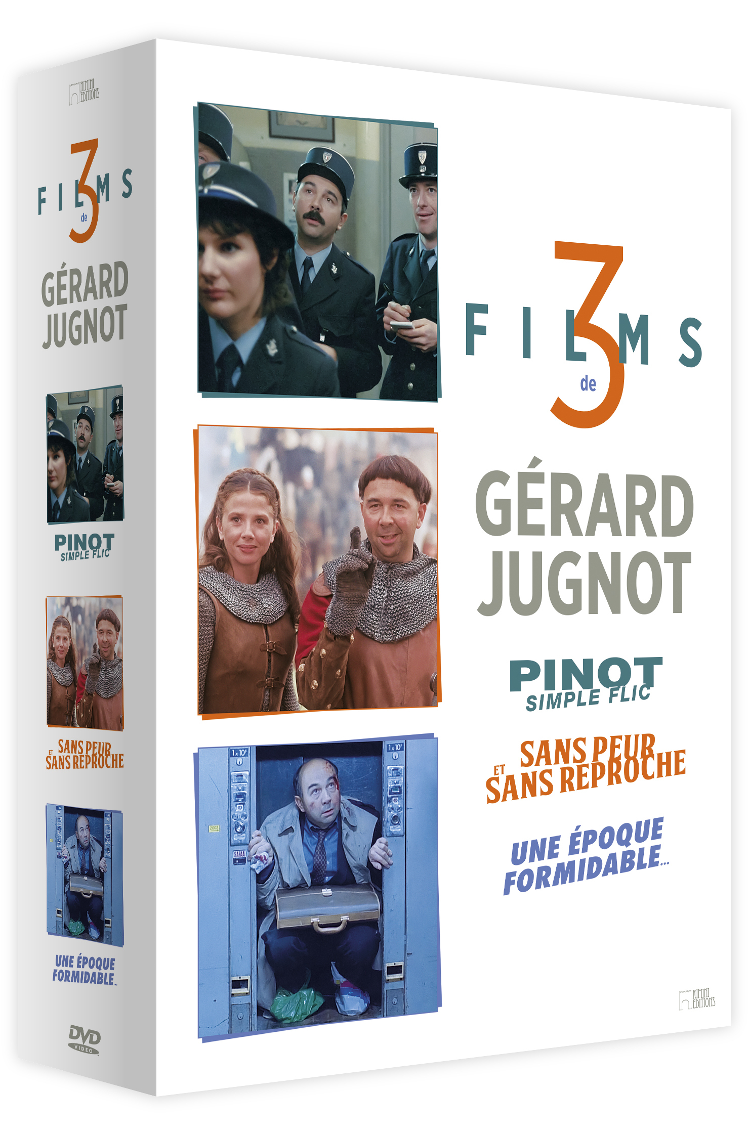 COFFRET GERARD JUGNOT - 3 DVD