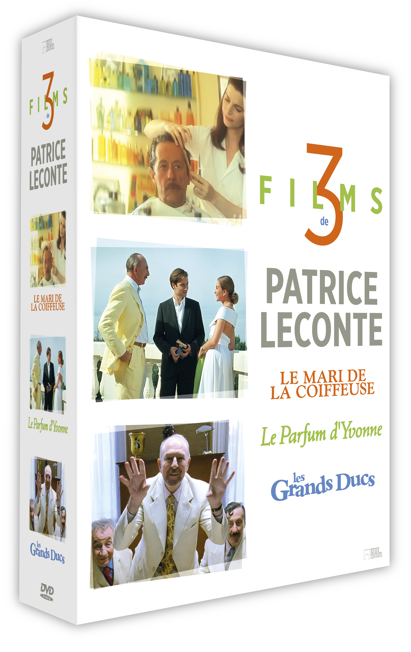 3 FILMS DE PATRICE LECONTE - 3 DVD