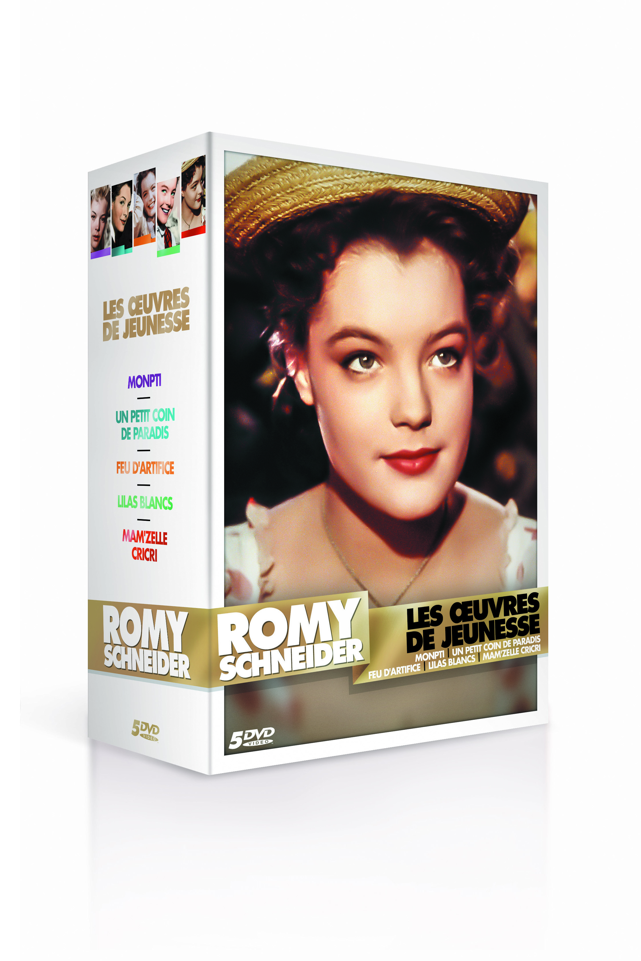COFFRET ROMY SCHNEIDER - 5 DVD