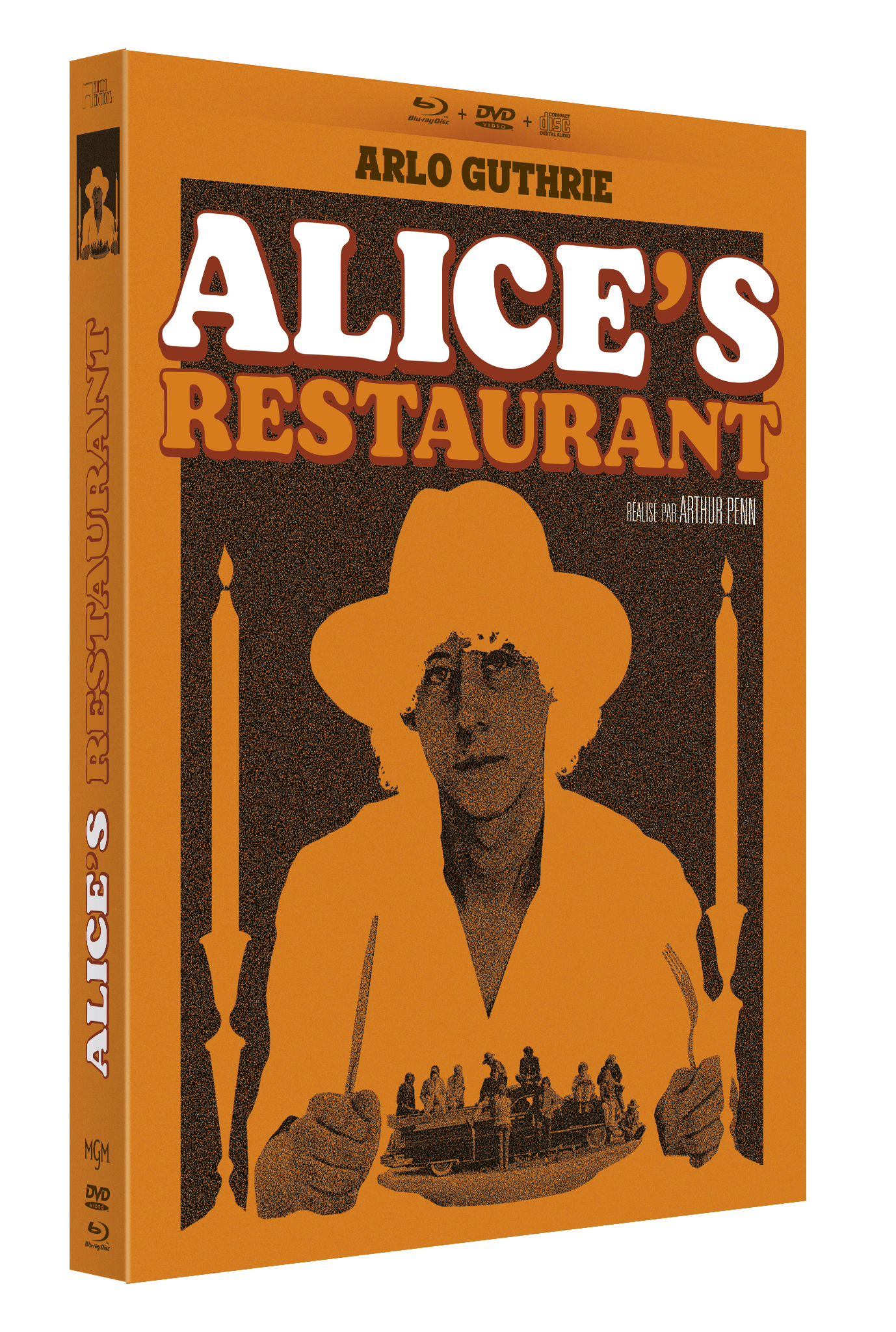 ALICE'S RESTAURANT - COMBO DVD + BLU-RAY + CD