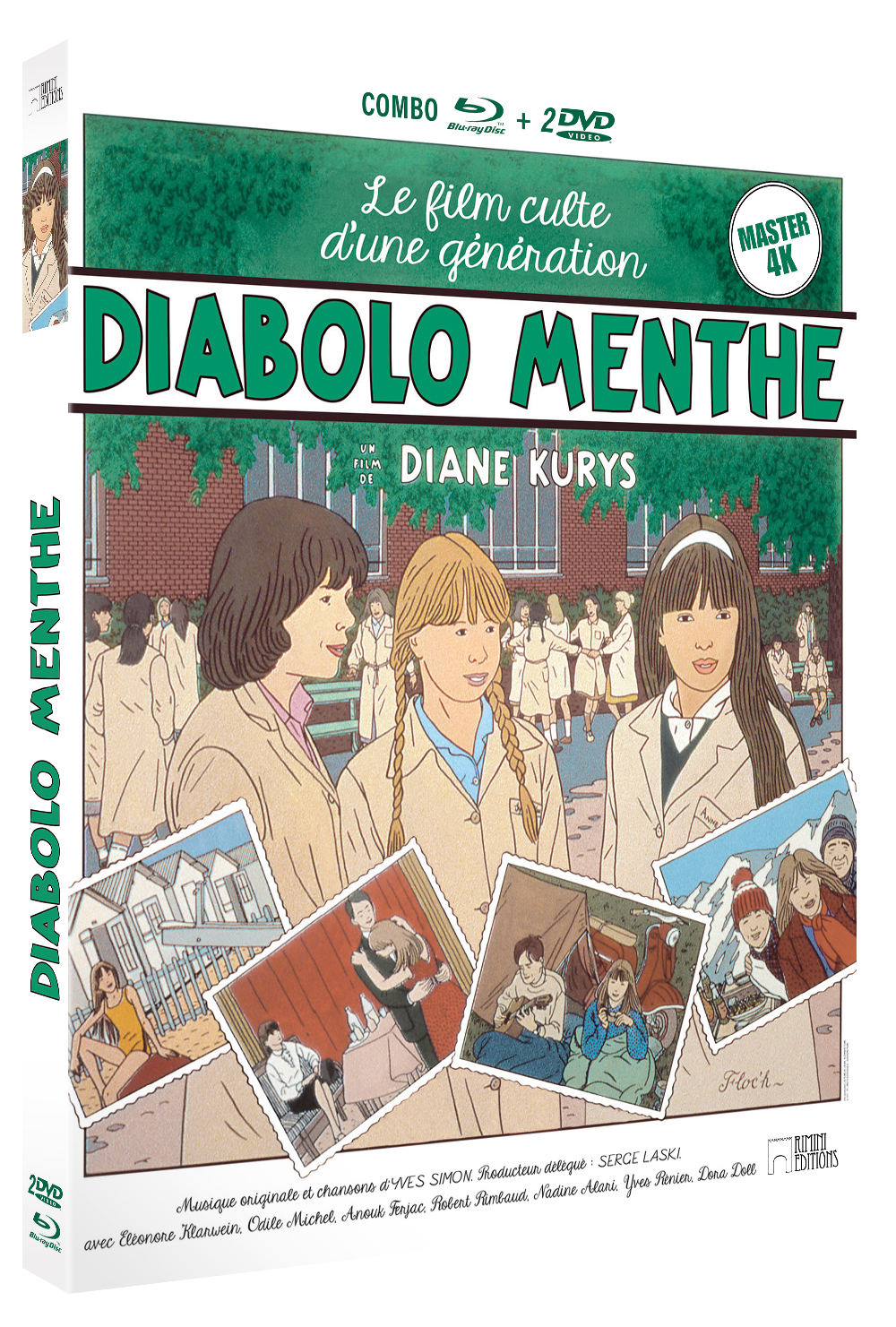 DIABOLO MENTHE - COMBO 2 DVD + BLU-RAY