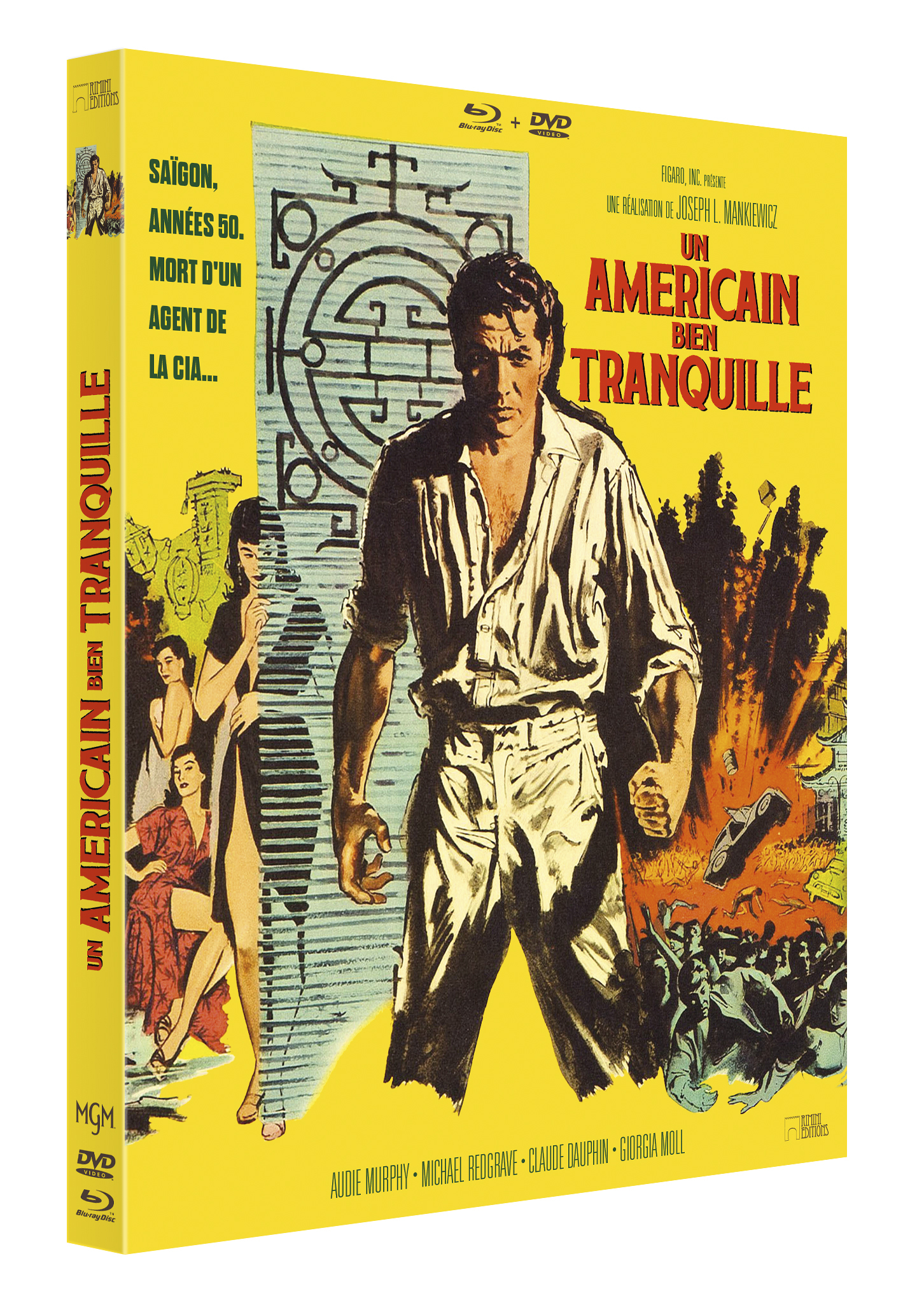 UN AMERICAIN BIEN TRANQUILLE - COMBO DVD + BLU-RAY