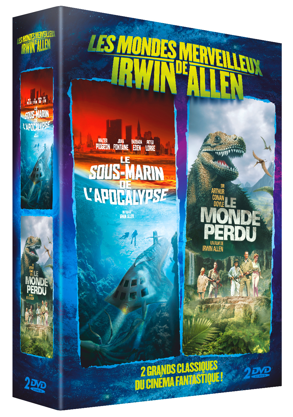 MONDES MERVEILLEUX DE IRWIN ALLEN - 2 DVD