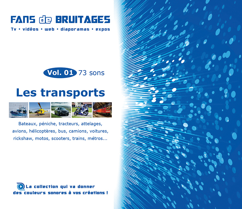 Fans de Bruitages vol. 1 : Les transports (CD)