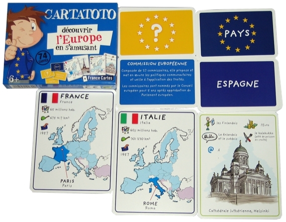 Cartatoto - Découvrir l'Europe en s'amusant