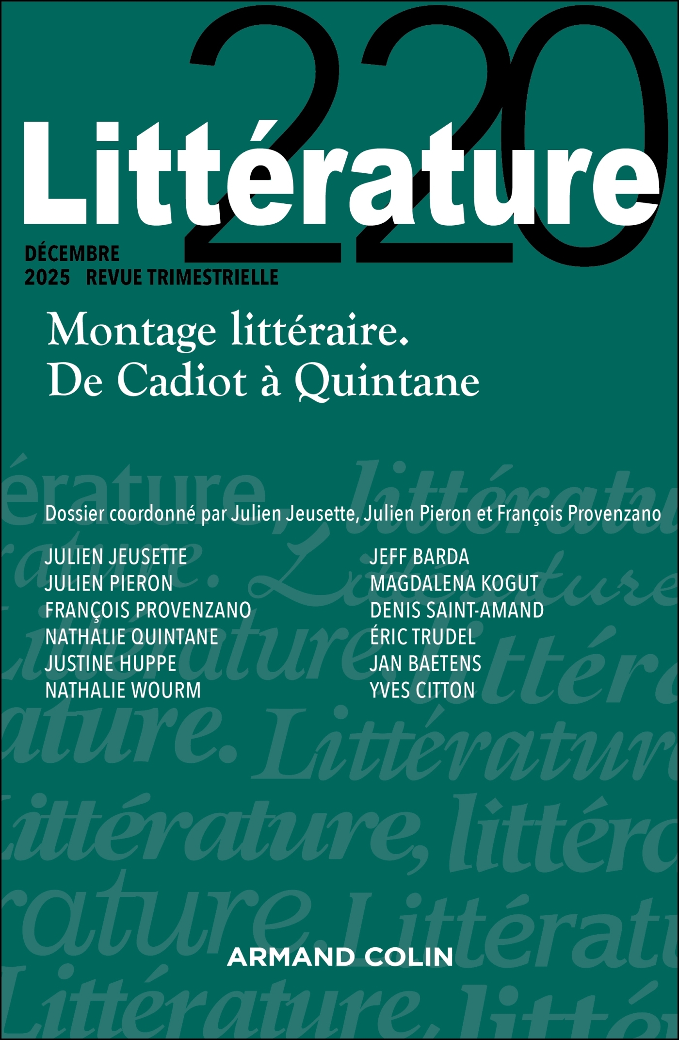 Littérature Nº220 4/2025