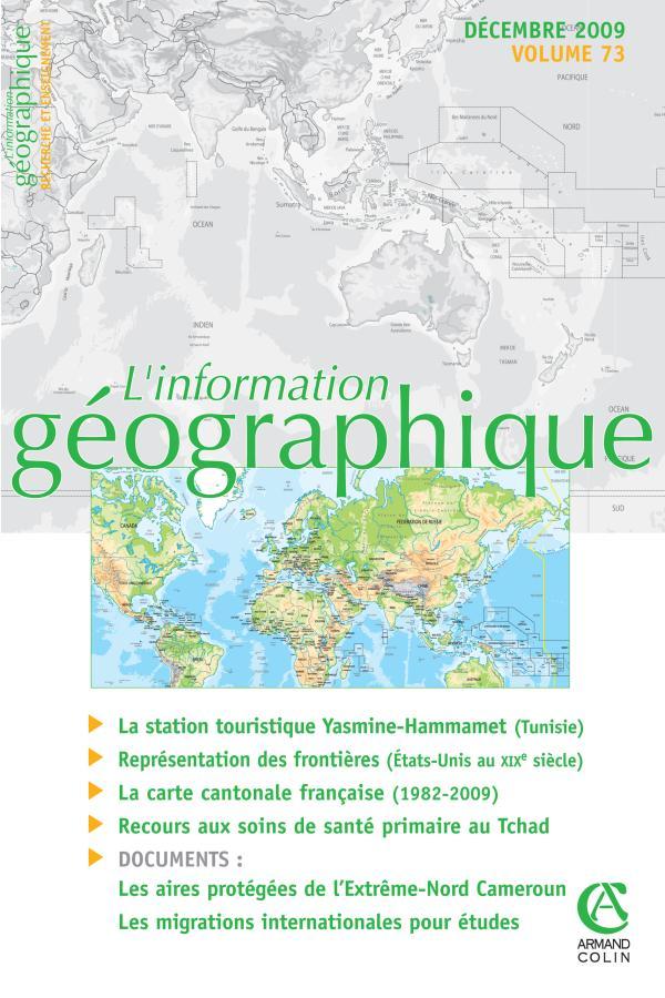 L'information géographique - Vol. 73 (4/2009)