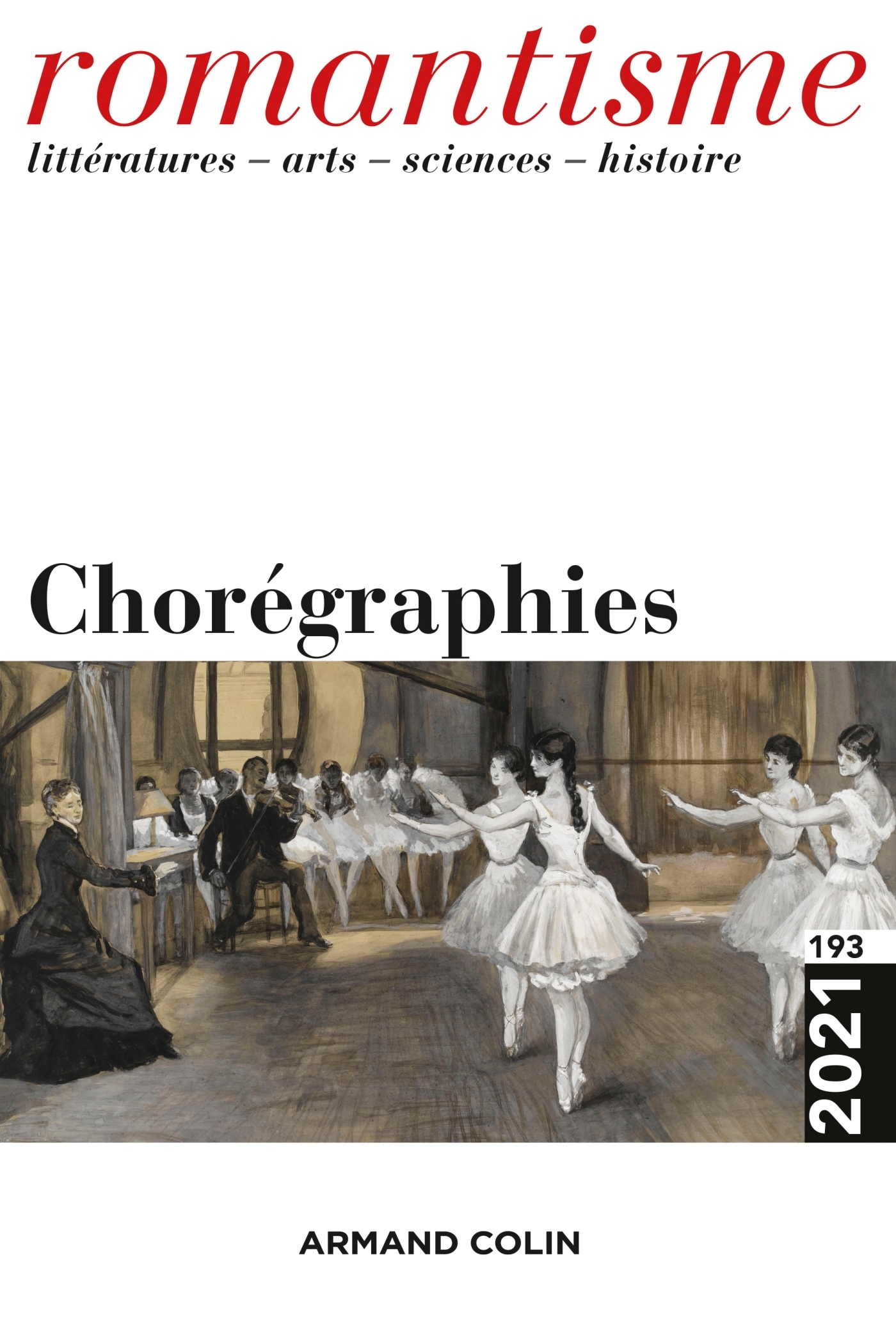 Romantisme N°193 3/2021 Chorégraphies