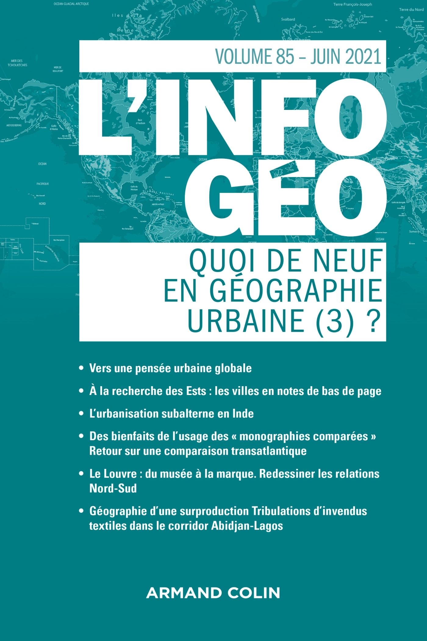 L'information géographique - n°2/2021 Quoi de neuf en géographie urbaine (3)?