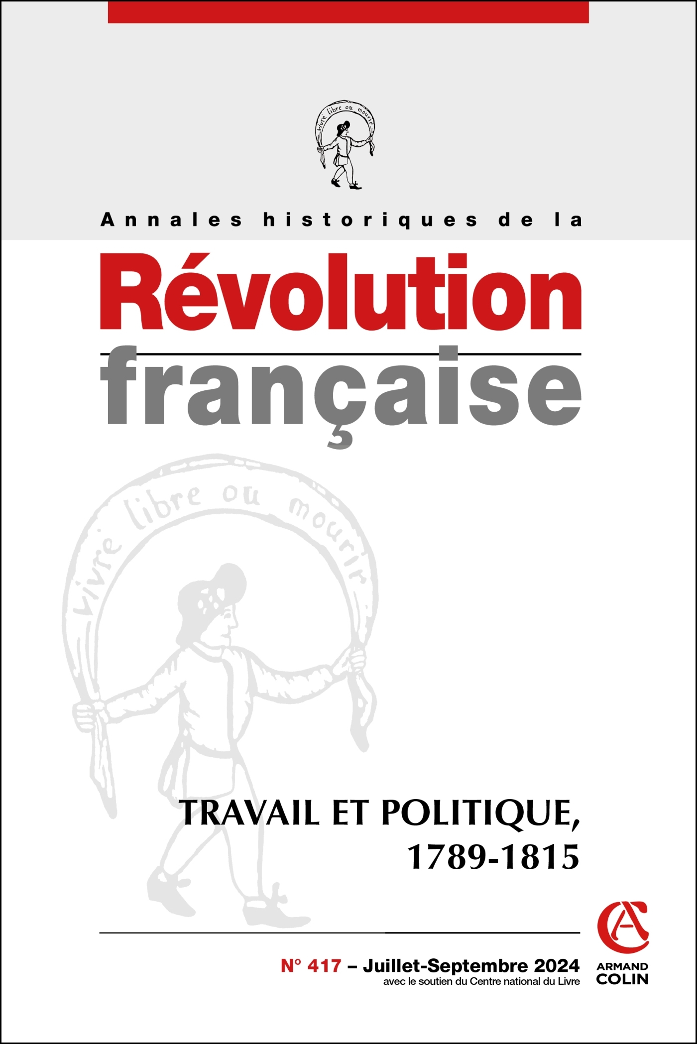 Annales historiques de la Révolution française Nº417 3/2024