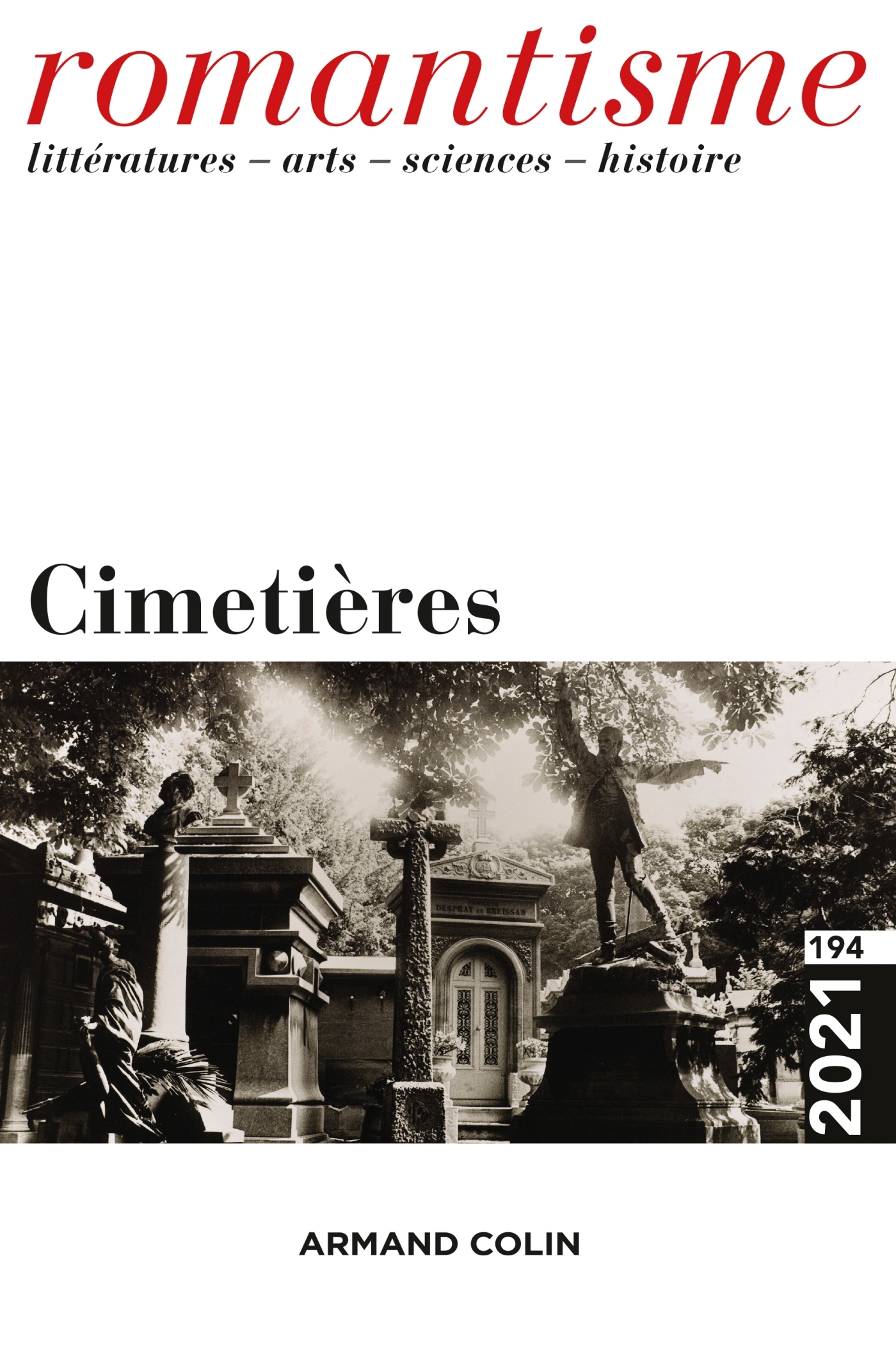 Romantisme N°194 4/2021 Cimetières
