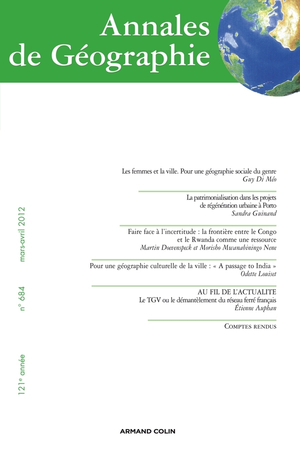 Annales de Géographie n° 684 (2/2012)