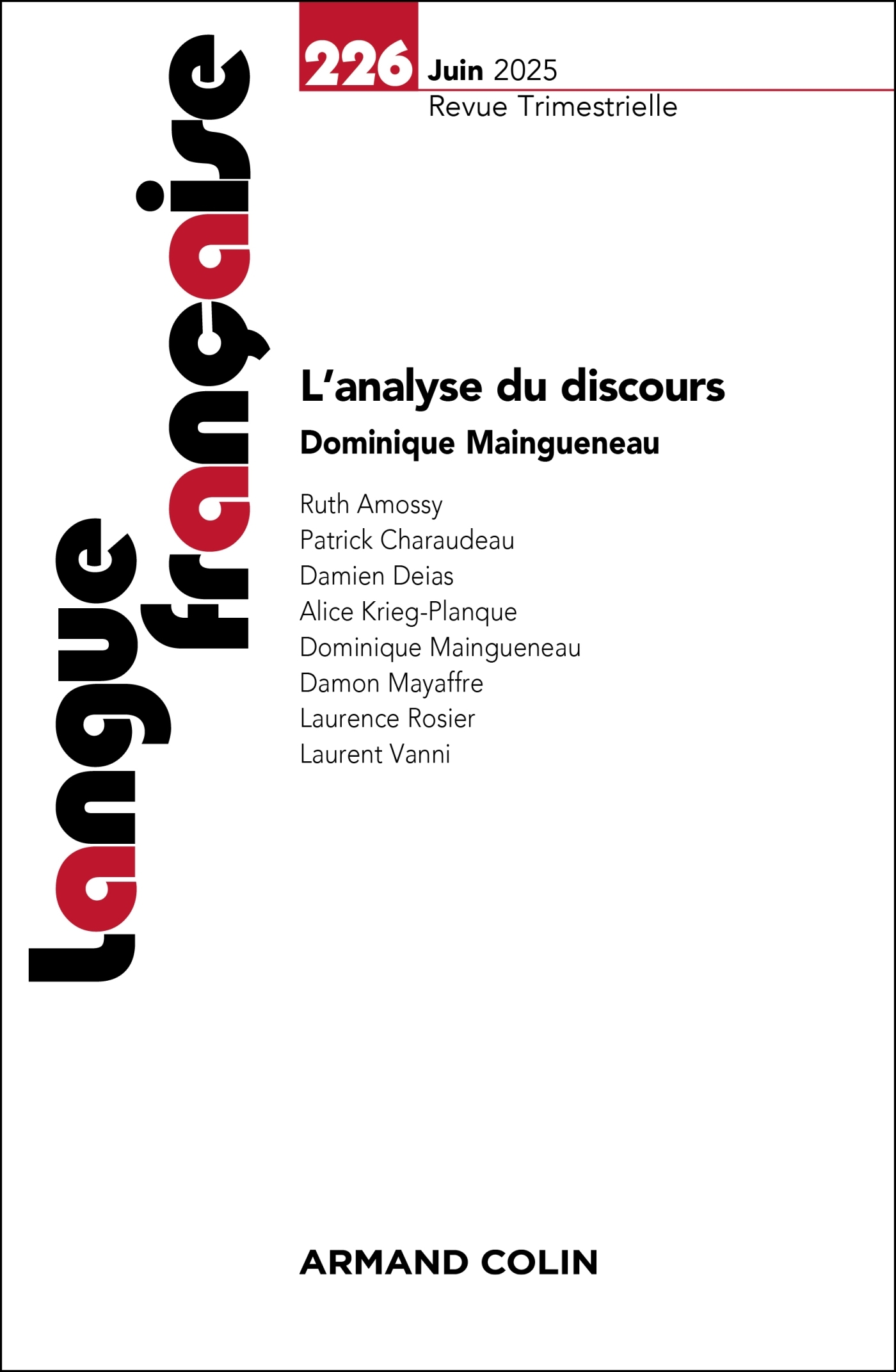 Langue française Nº226 2/2025