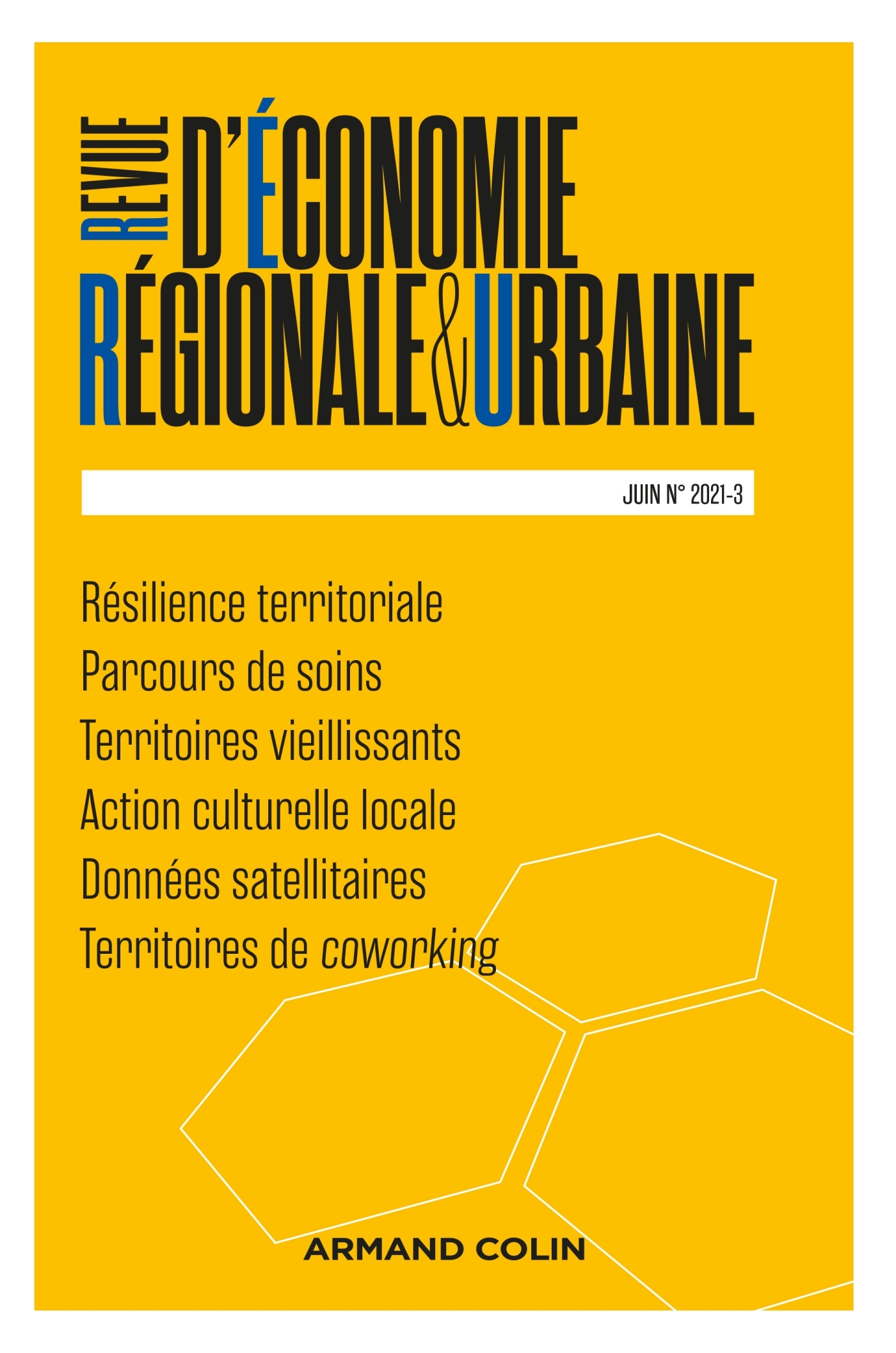 Revue d'économie régionale et urbaine Nº3/2021 Varia