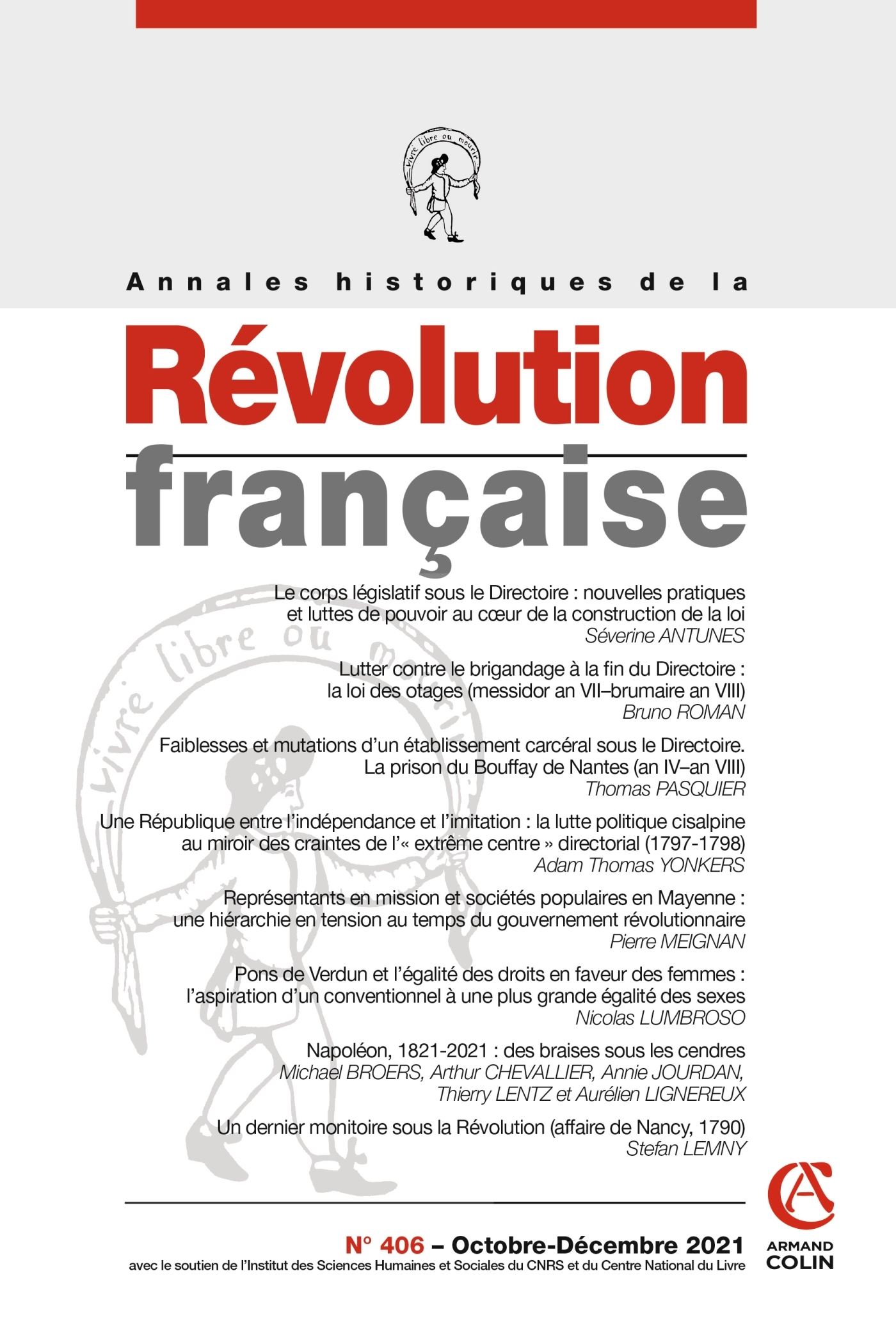 Annales historiques de la Révolution française Nº406 4/2021 Varia