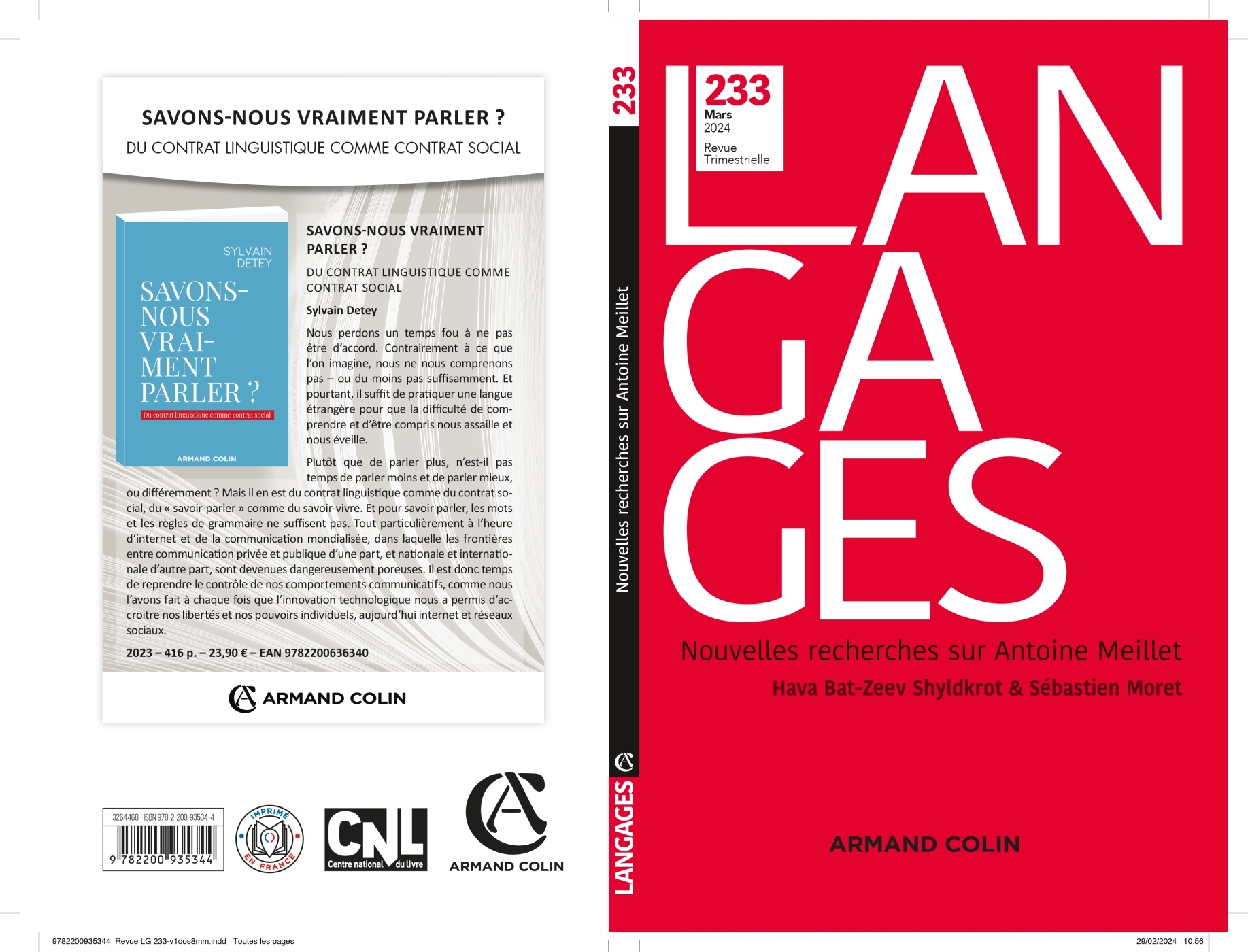 Langages Nº 233 1/2024