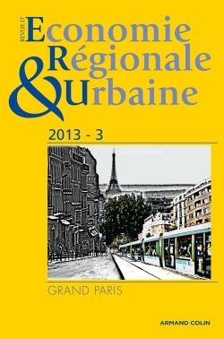 Revue d'économie régionale & urbaine (3/2013)