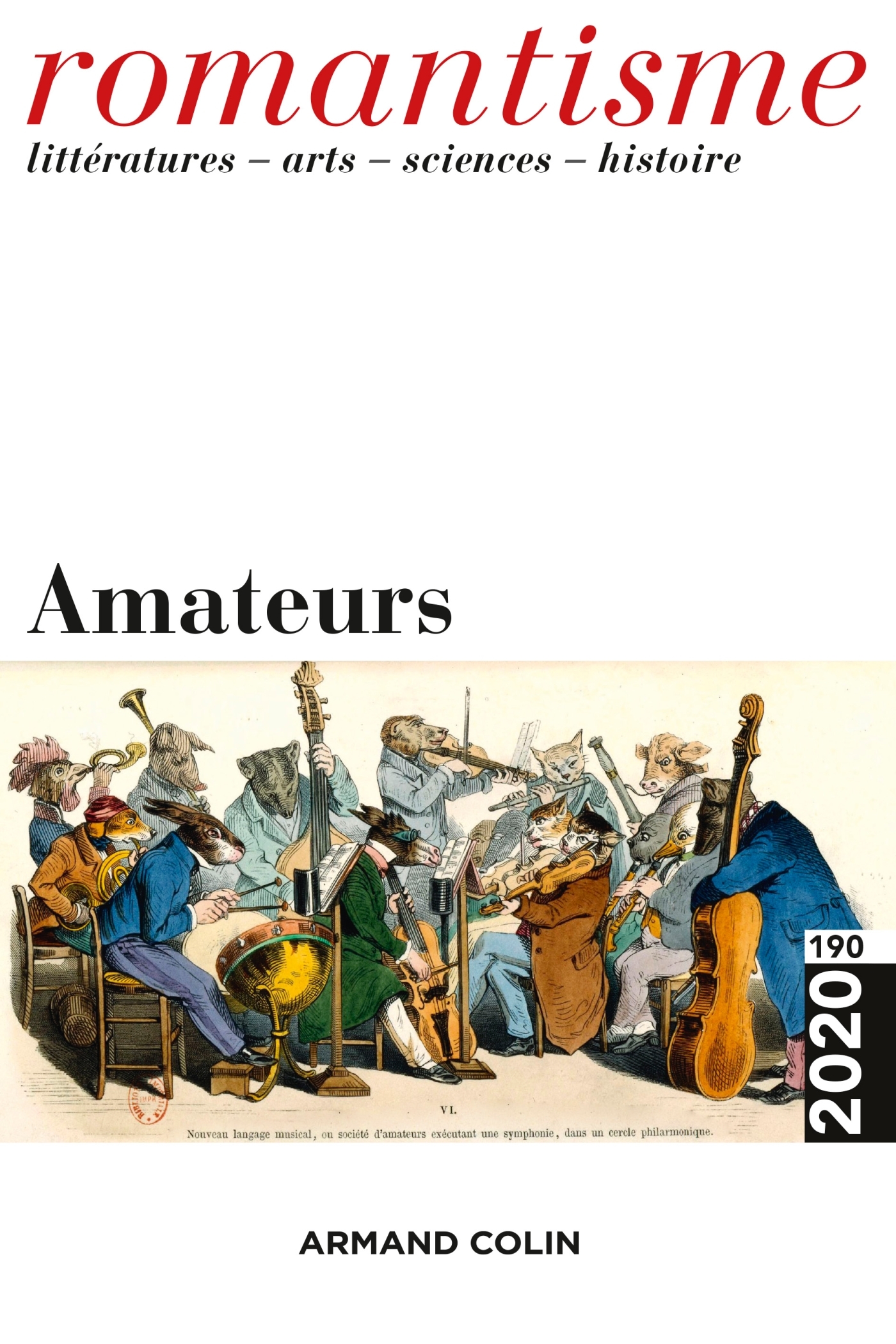 Romantisme N°190 4/2020 Amateurs
