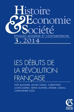 Histoire, économie & société (3/2014) Les premières années de la Révolution française