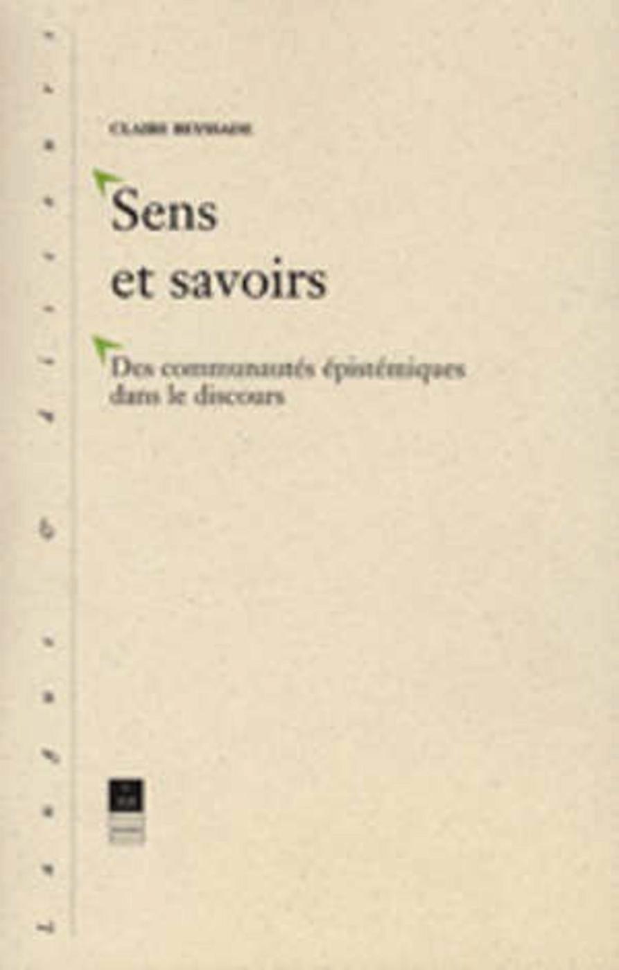 SENS ET SAVOIRS