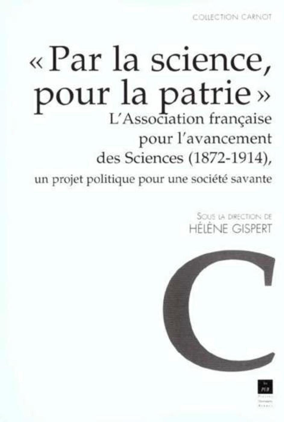 PAR LA SCIENCE POUR LA PATRIE
