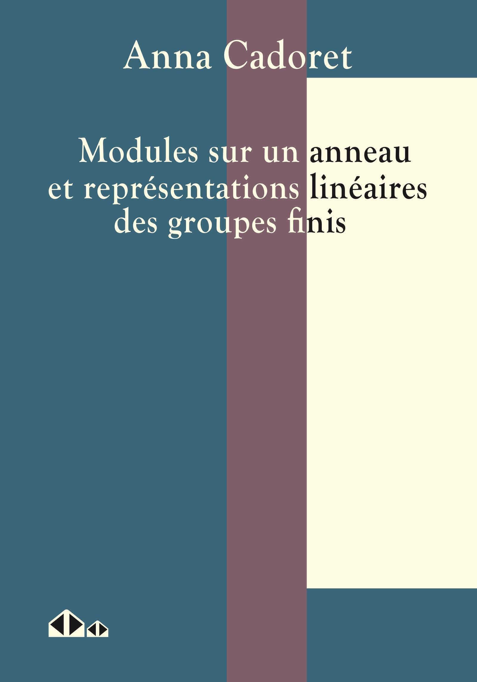 Modules sur un anneau et représentations lineet#769;aires des groupes finis