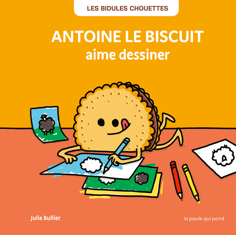 Antoine le biscuit aime dessiner