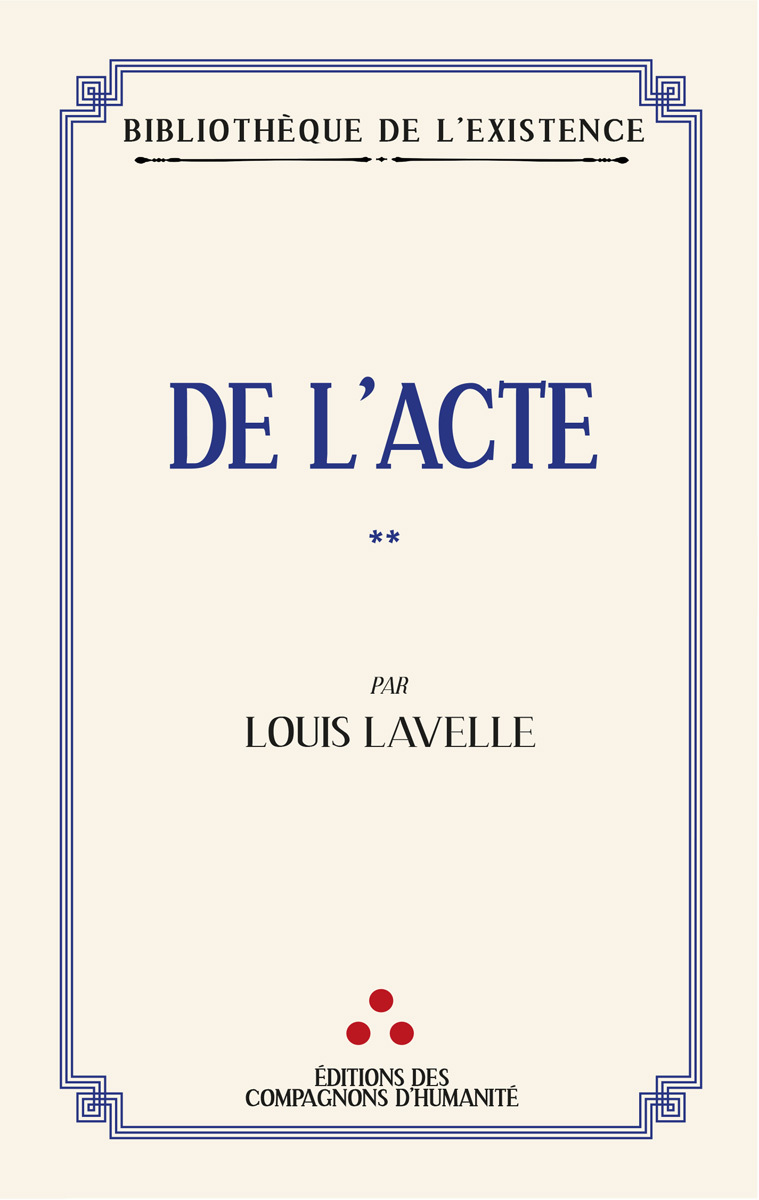 De l'acte