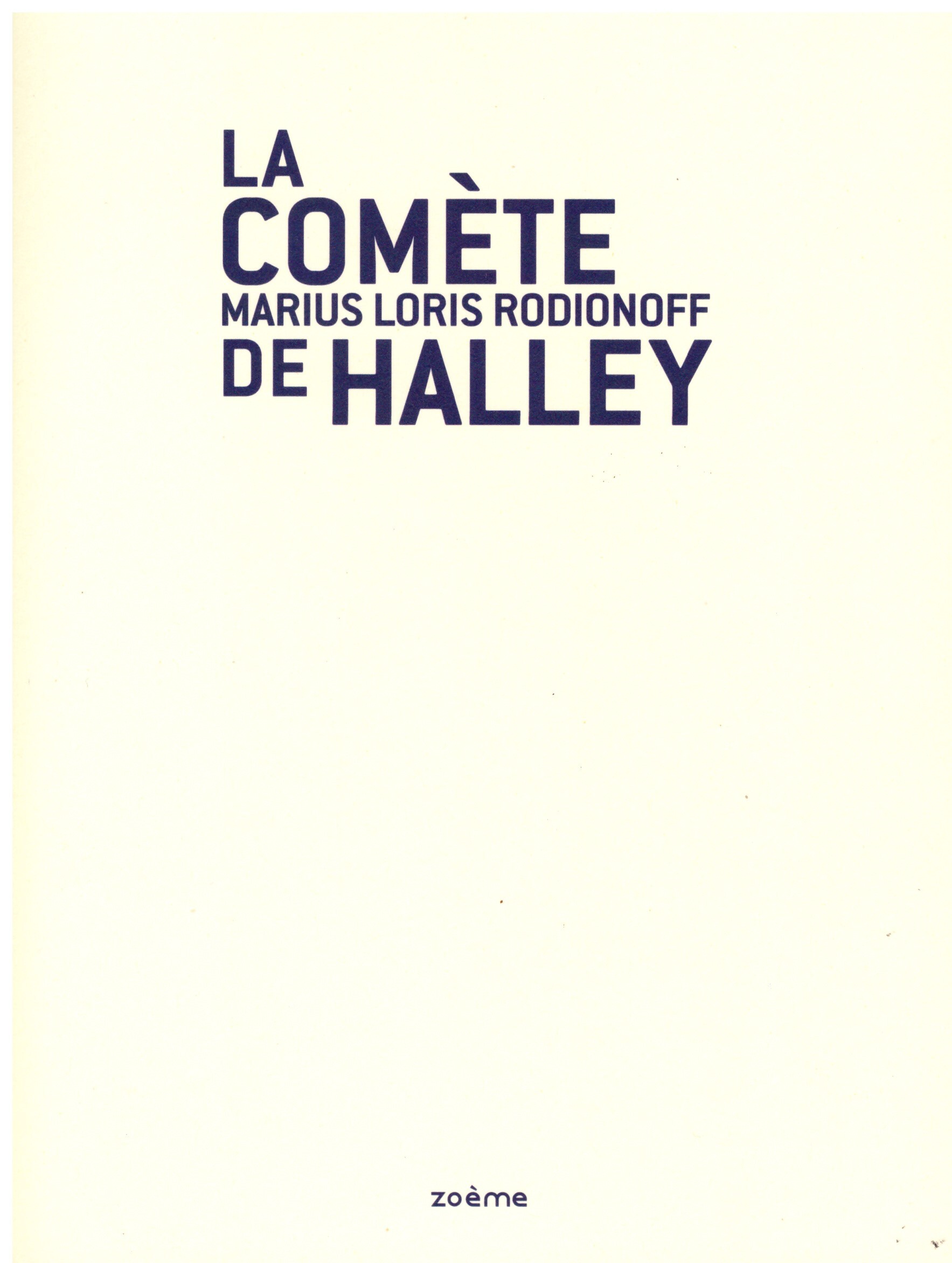 La Comète de Halley