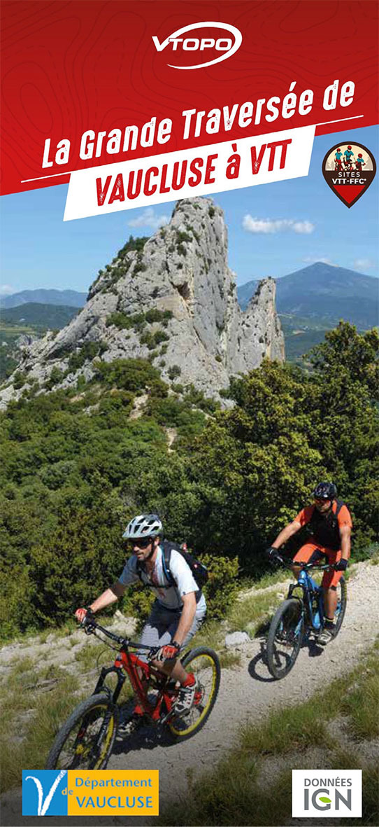 LA GRANDE TRAVERSEE DE VAUCLUSE A VTT