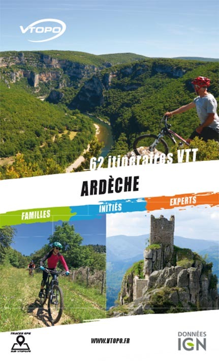 ARDECHE 62 ITINERAIRES VTT