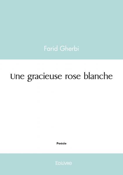 Une gracieuse rose blanche
