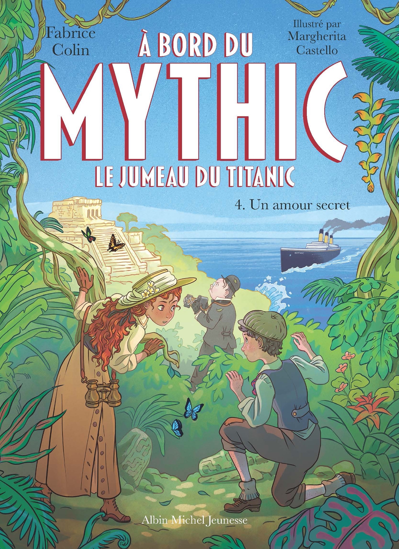 A bord du Mythic, le jumeau du Titanic - tome 4 - Un amour secret