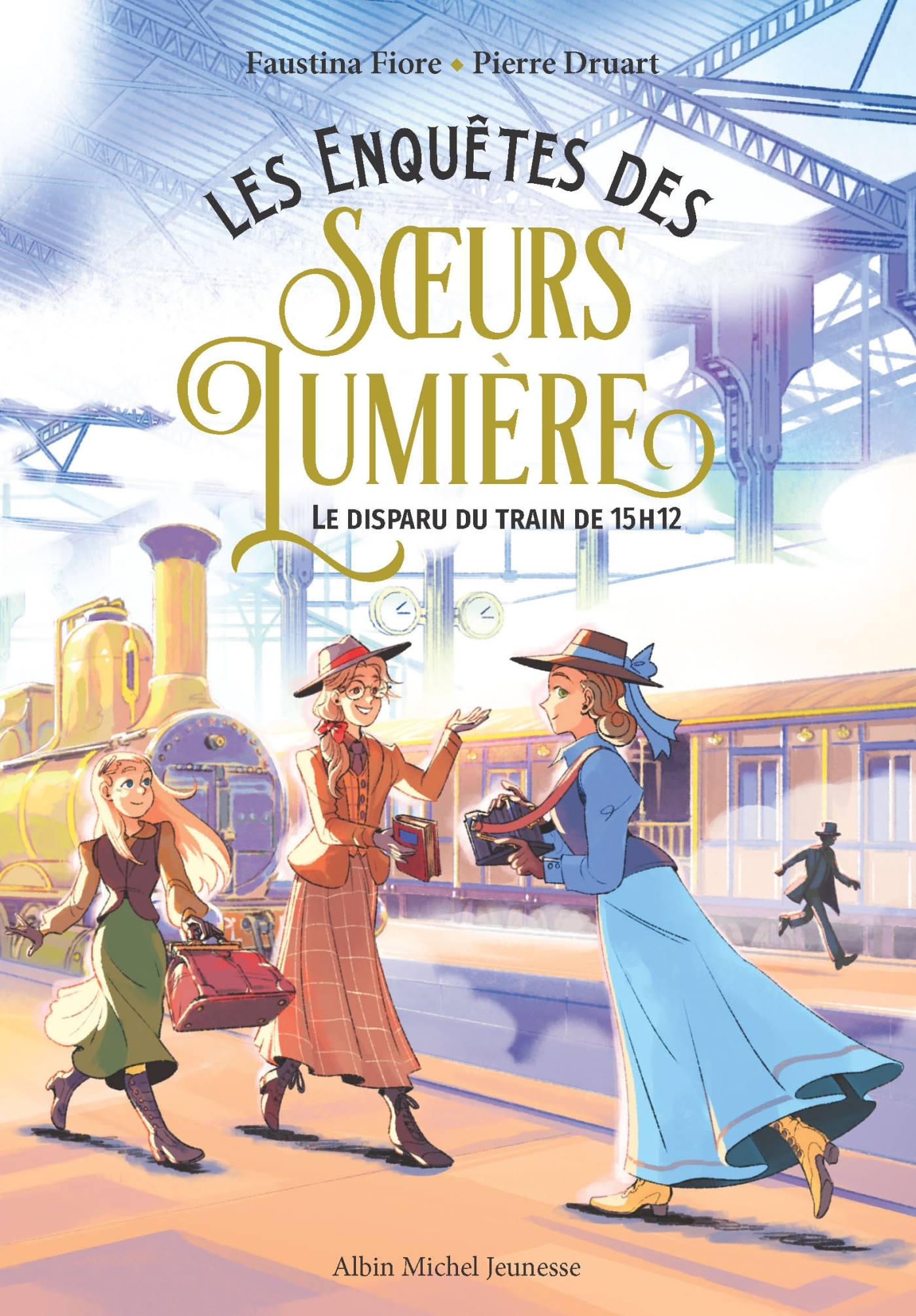 Les Enquêtes des Soeurs Lumières - tome 1 - Le Disparu du train de 15h12